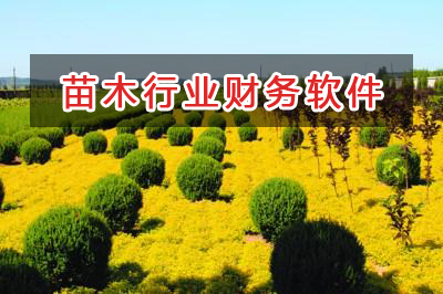 苗木行業應選擇什么財務管理軟件管理財務？